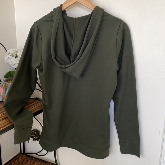 NWT-Michael Kors Olive Green Hoodie🎄 - Picture 3 of 5